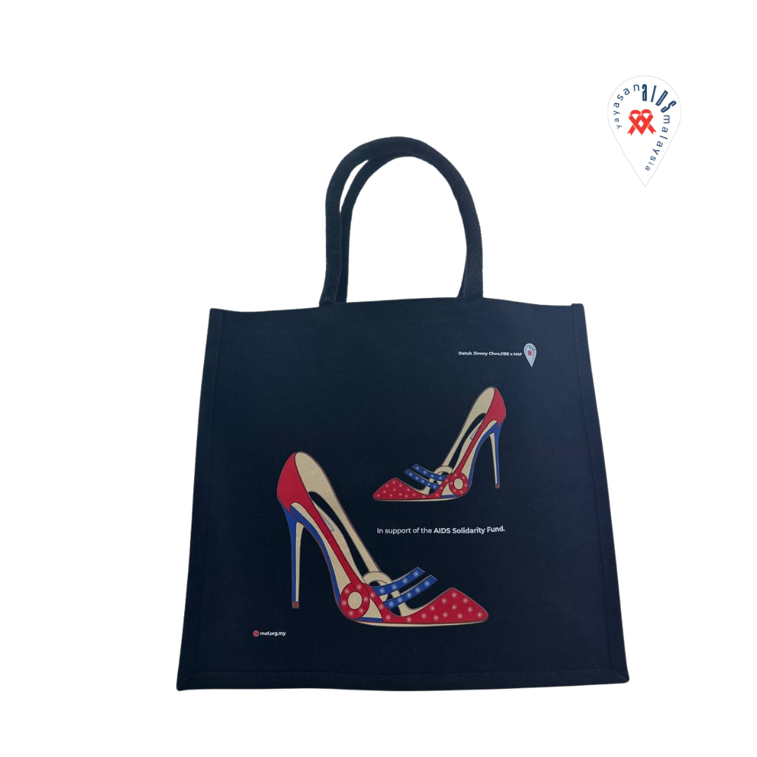 Datuk Jimmy Choo, OBE x MAF Tote Bag in Black