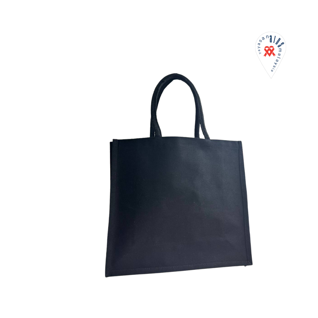 Datuk Jimmy Choo, OBE x MAF Tote Bag in Black - Image 5