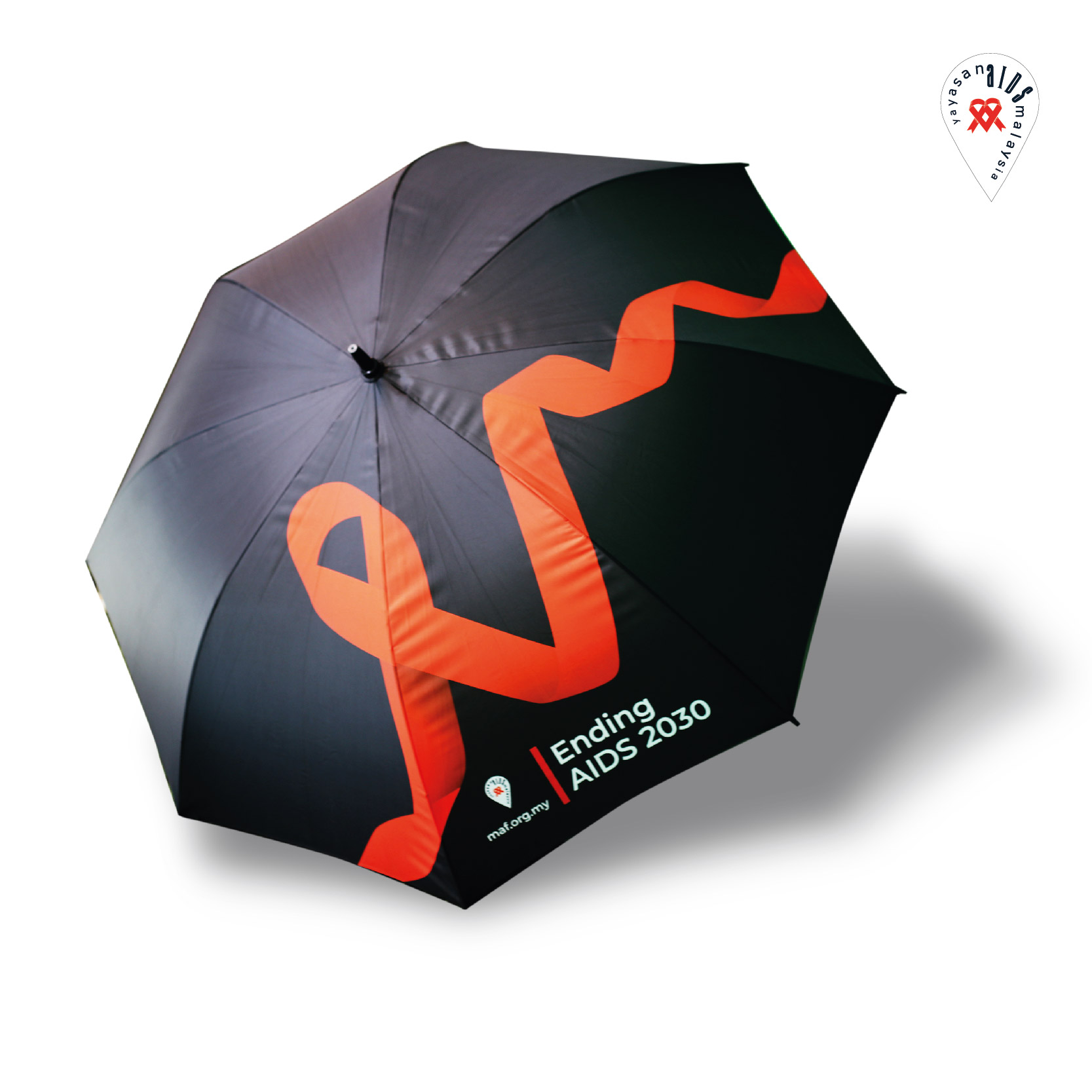 MAF Red Ribbon Umbrella