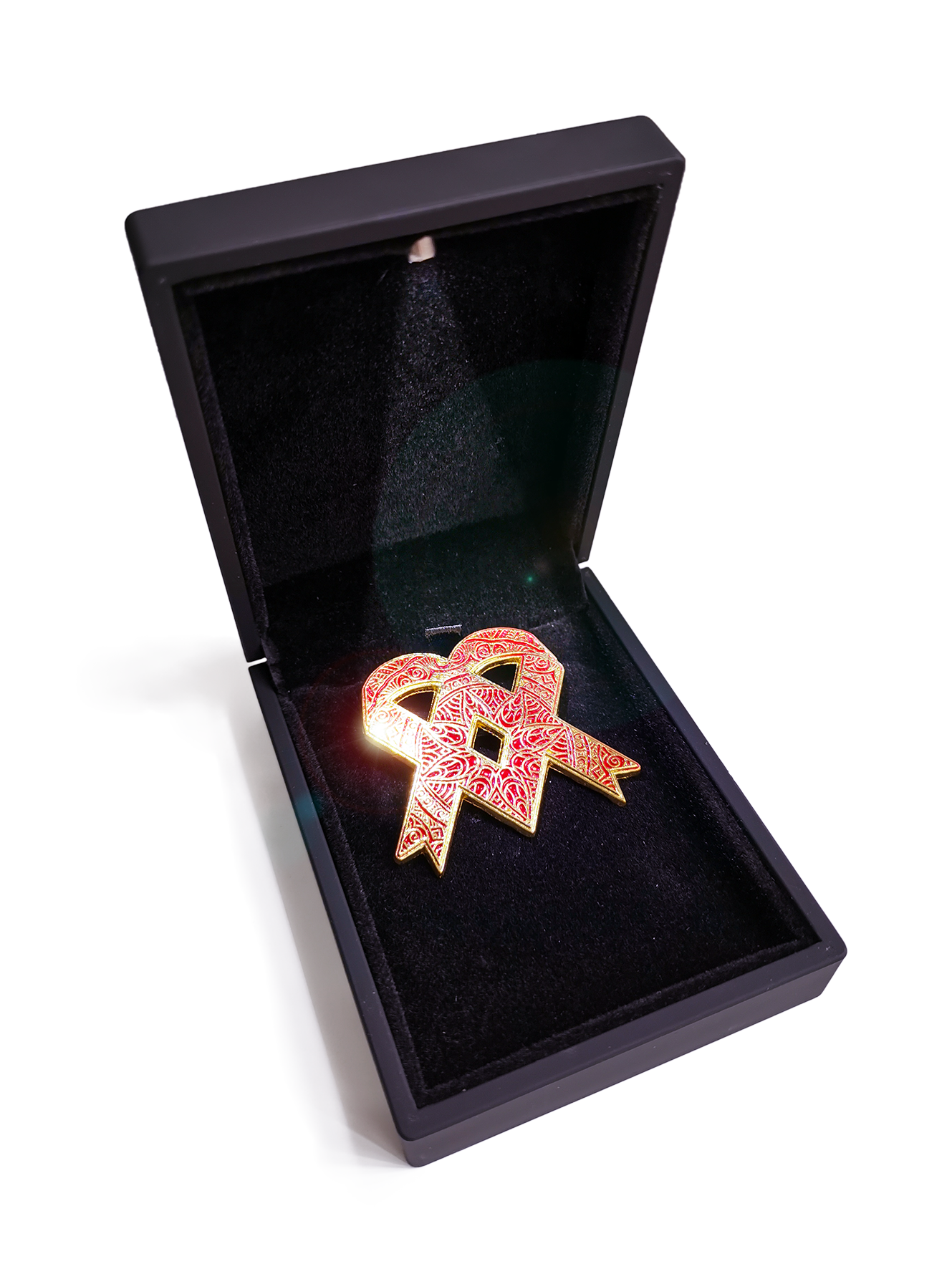 Limited TDSH Red Ribbon Pin